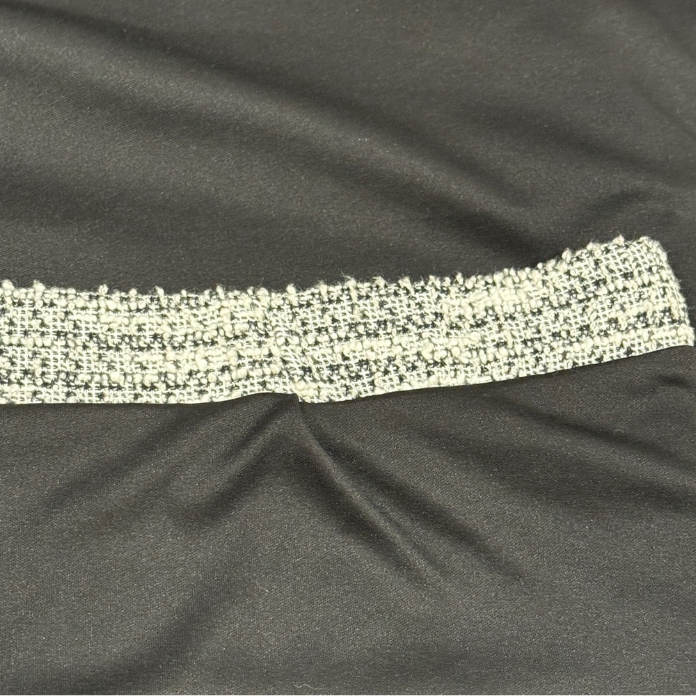 π Ann Taylor Factory Gray Tweed Knit Pencil Skirt 8 Stretch Lined Office Chic - Picture 11 of 16